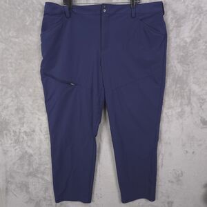 Hardgear Alaskan By Duluth Trading Tech Pants Womens Blue 22W Regular Outdoor